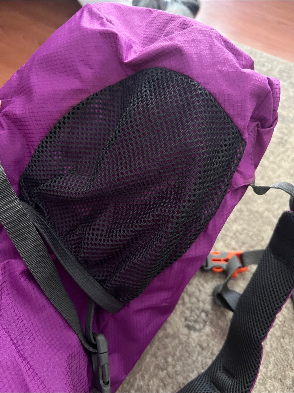 Purple Daypack Backpack - Picture 6 of 7